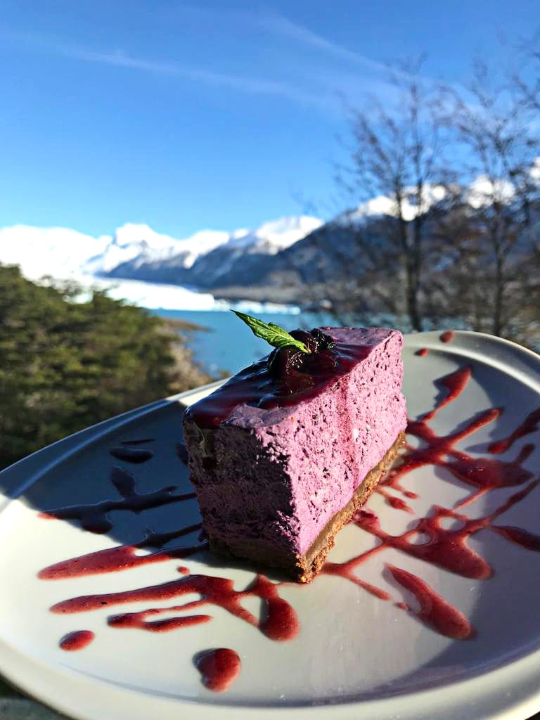 Plato gourmet de cocina patagónica en El Restó del Glaciar